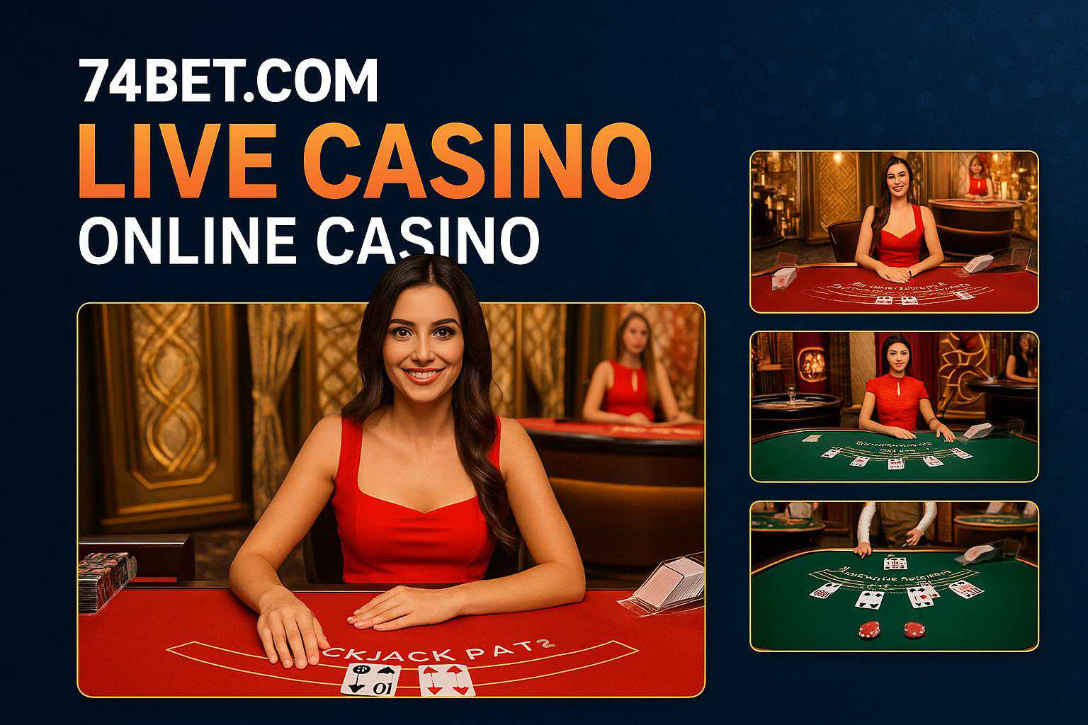 O 74BET.COM Live Casino lança promoções regularmente