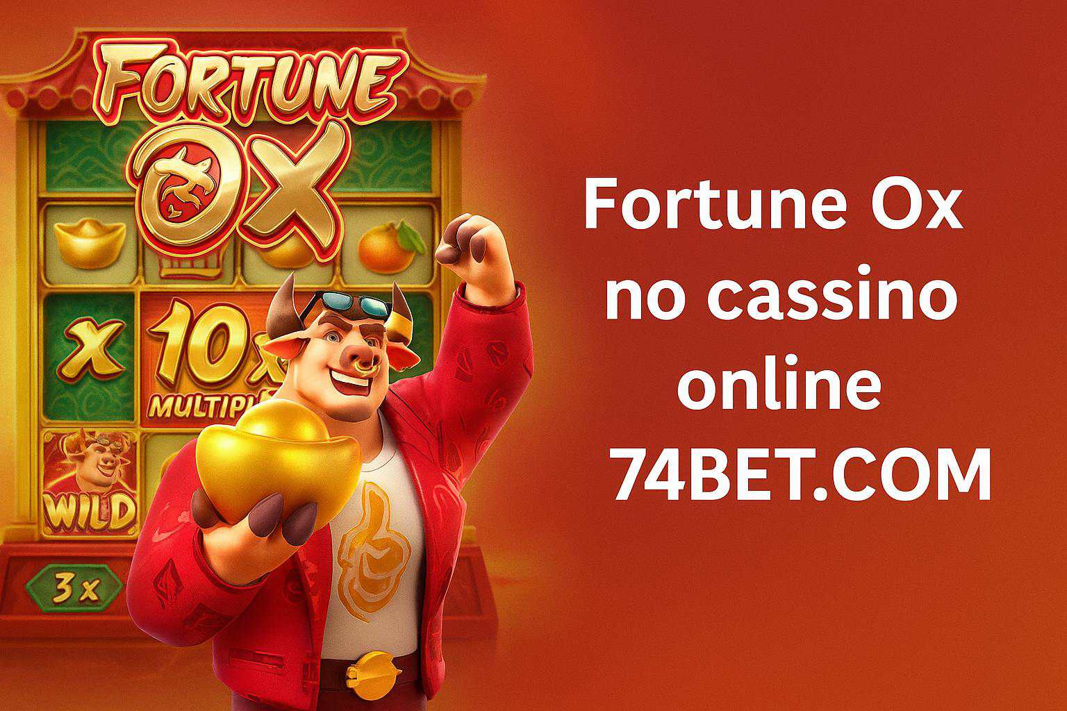 Fortune Ox no 74BET.COM - Aposte Agora e Reivindique Seus Ganhos