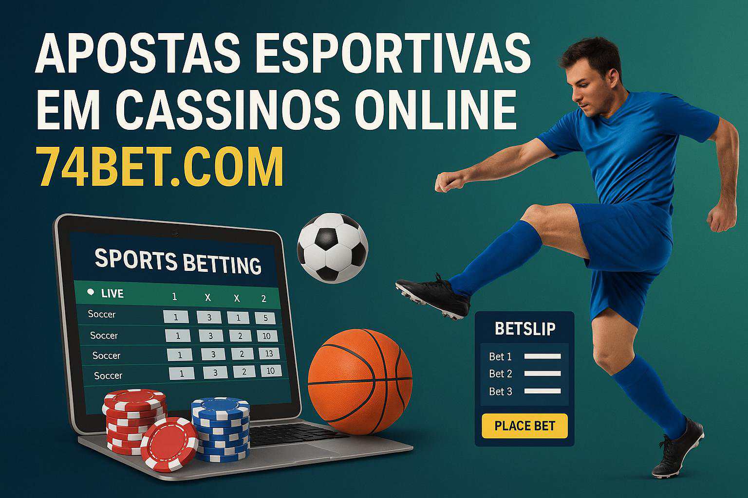 Apostas esportivas no cassino online 74BET.COM